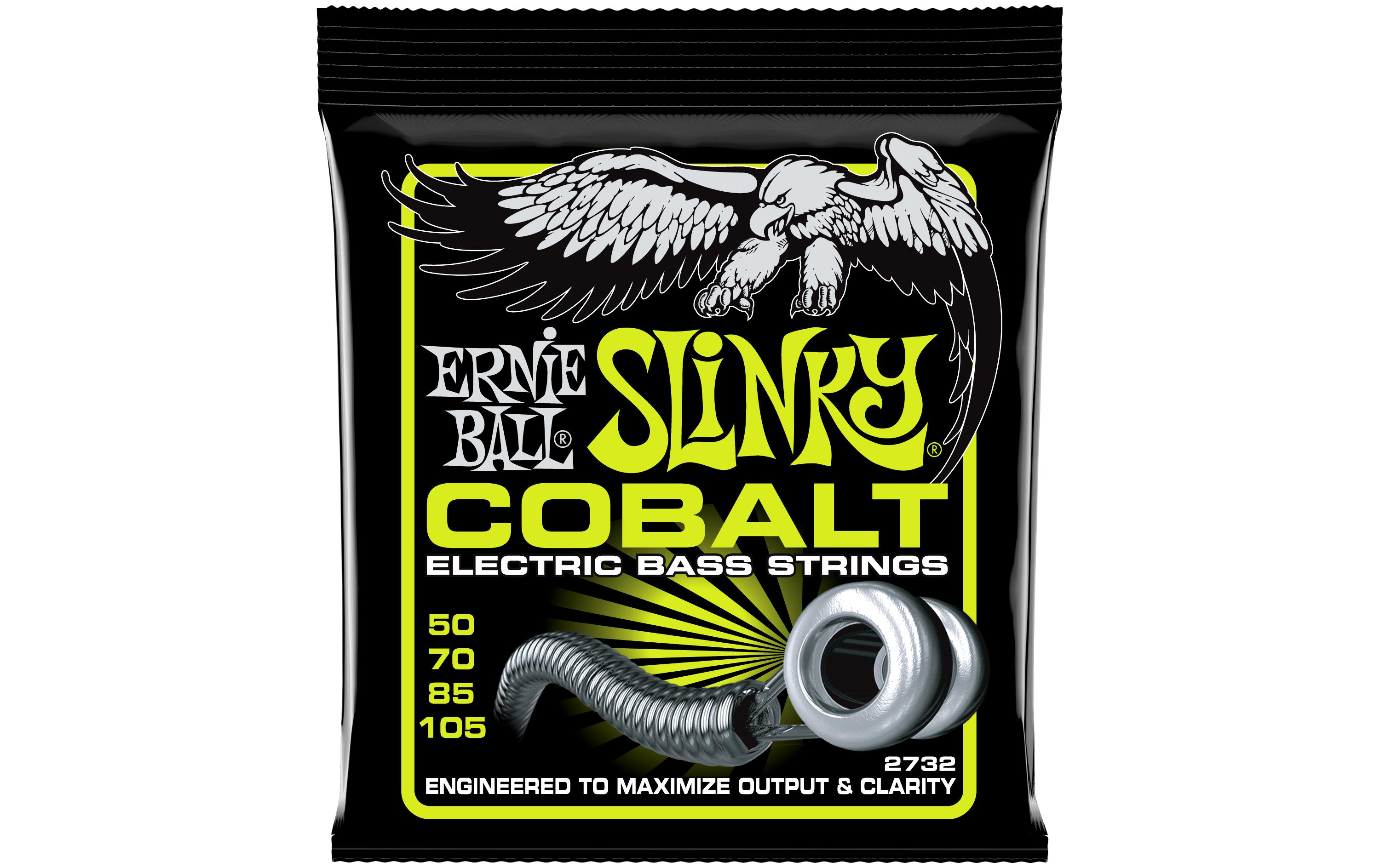 Basssaiten 2732 Slinky Cobalt – Regular 50-105Saitensatz für E-Bass