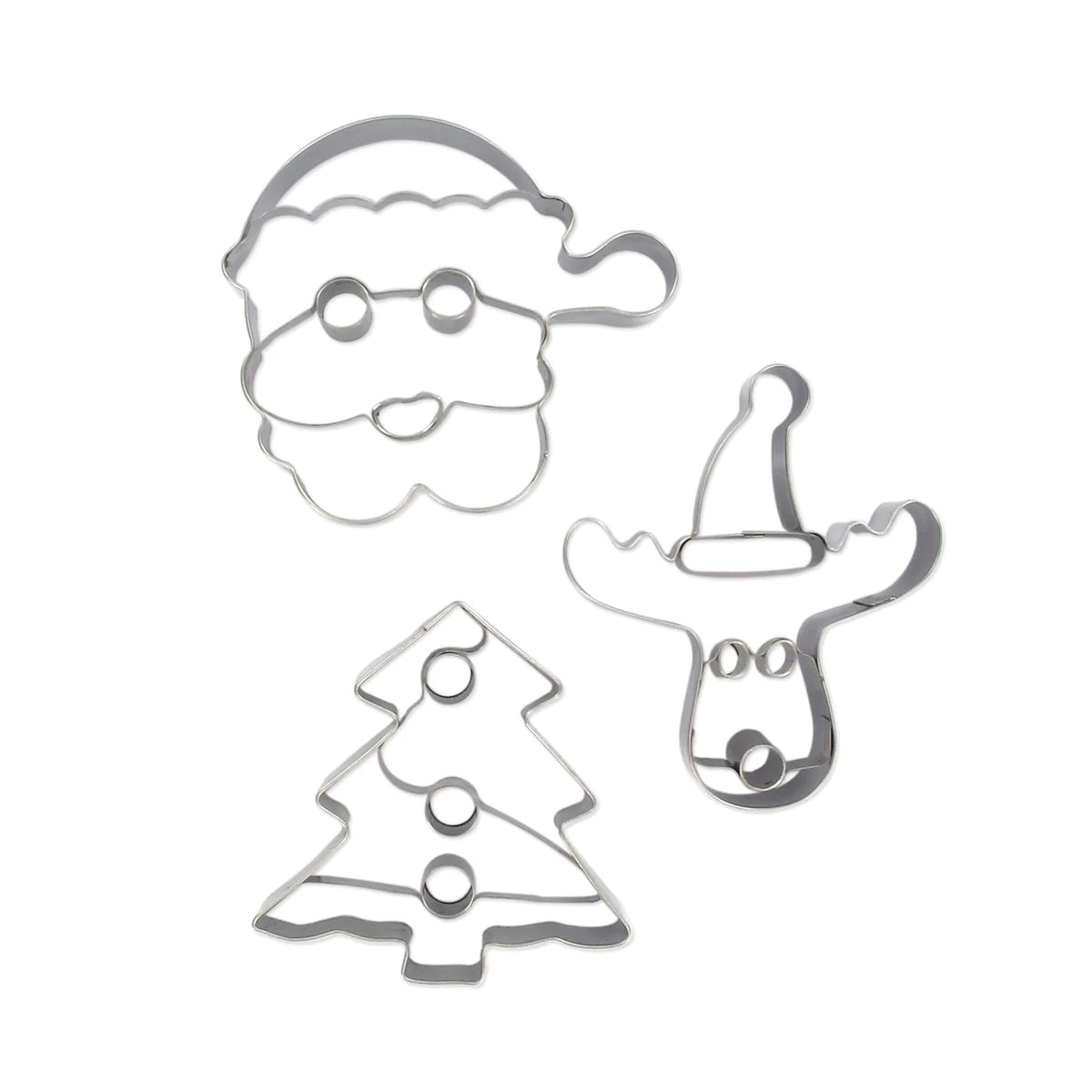 Set de 3 emporte-pièces de Noël Emporte-pièces Zenker
