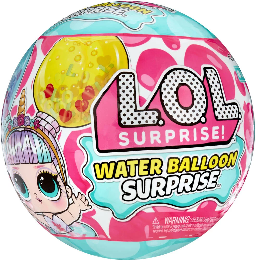 LOL SURPRISE -  POUPEE AVEC BALLON A EAU  7,5CM