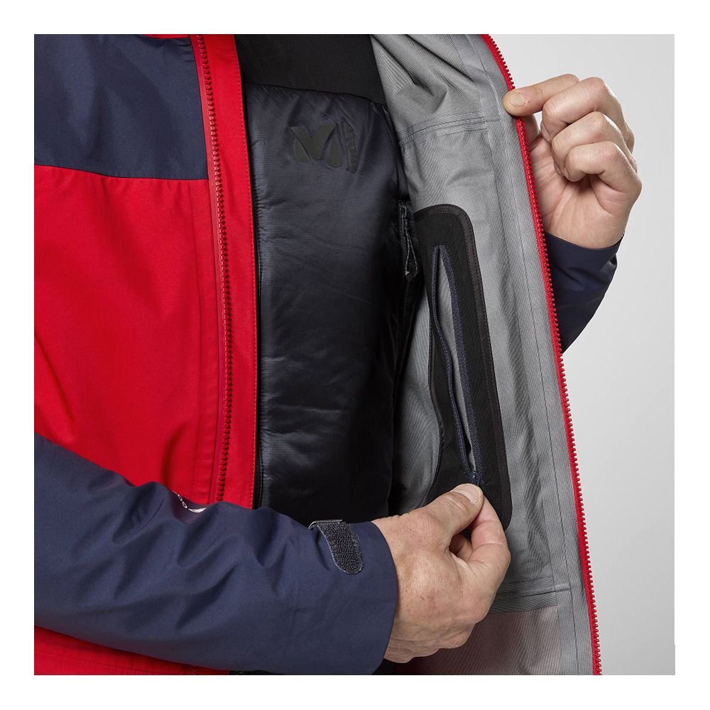 Millet KAMET LIGHT GTX - Veste Homme rouge/saphir