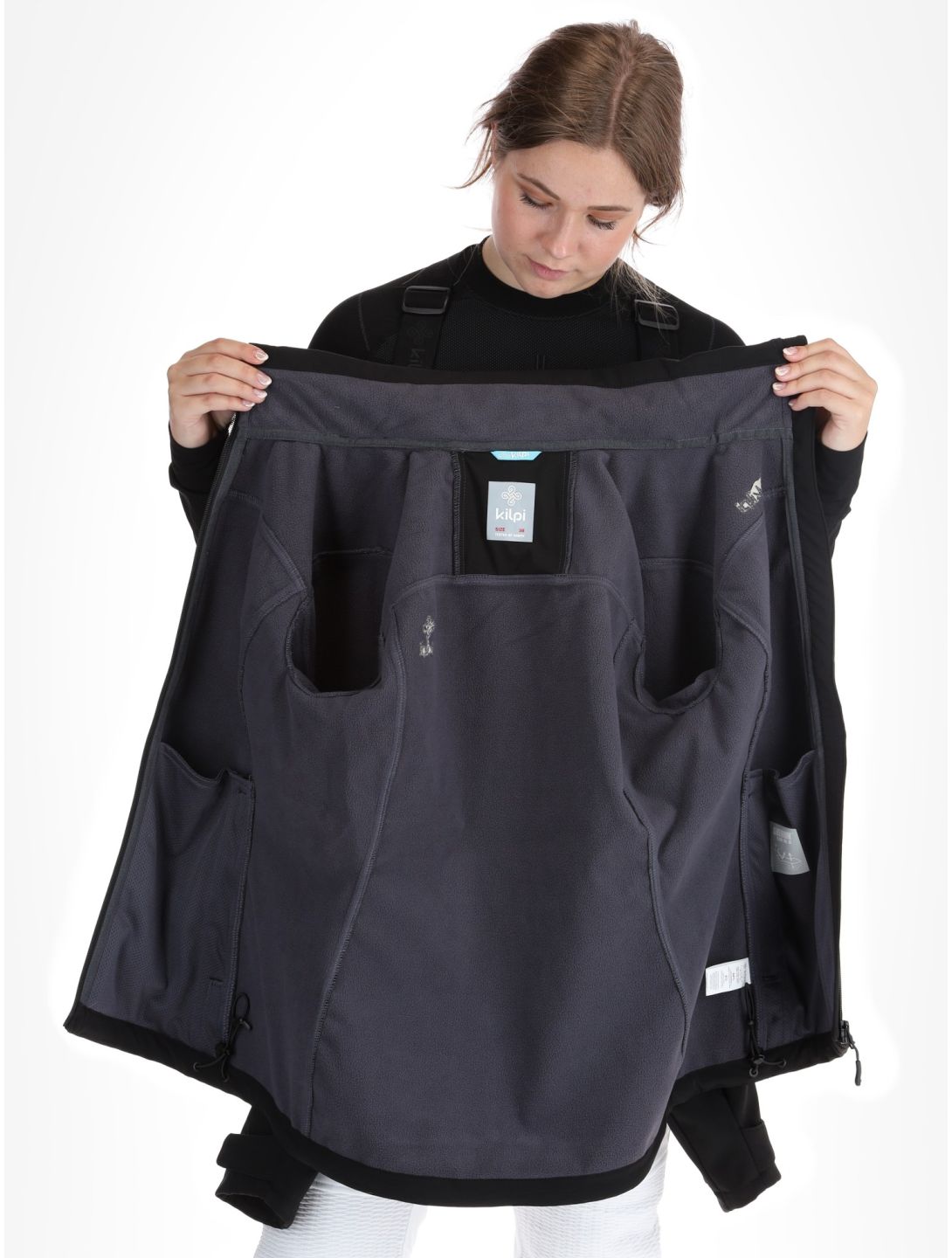 Ravia softshell ski-jas dames