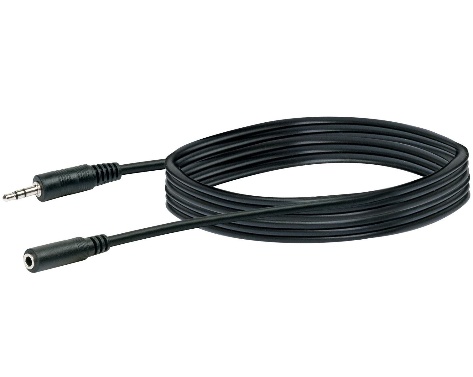 Schwaiger KHA4036 5 meter zwarte audio verlengkabel