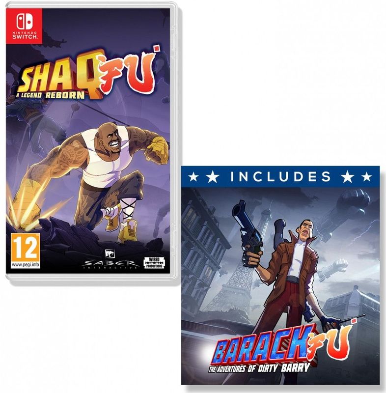 Nintendo - Shaq Fu A Legend Reborn - Nintendo Switch - Actie Avontuur