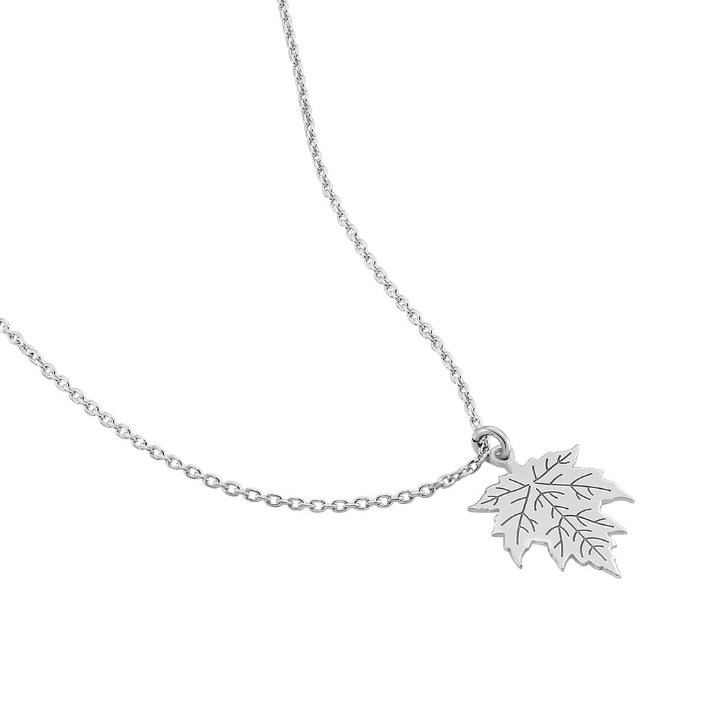 Collier Pia Argent Blanc