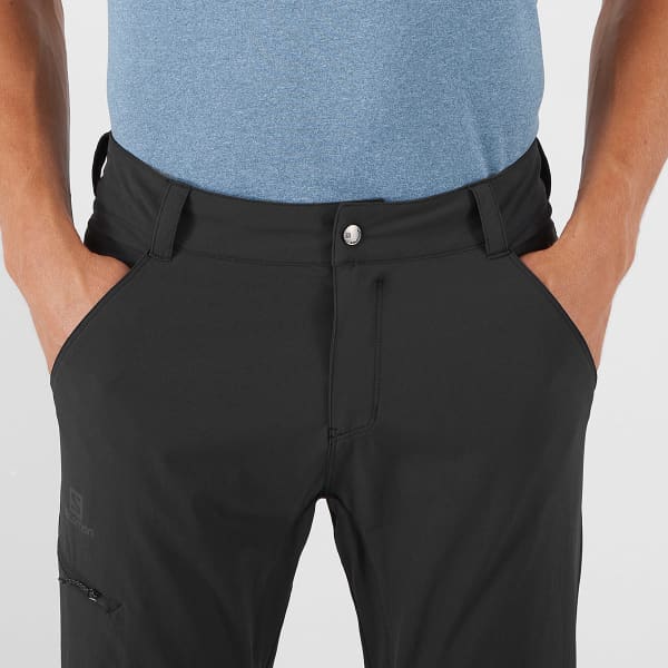 Pantalon randonnée SALOMON WAYFARER ZIP OFF PANTS M BLACK