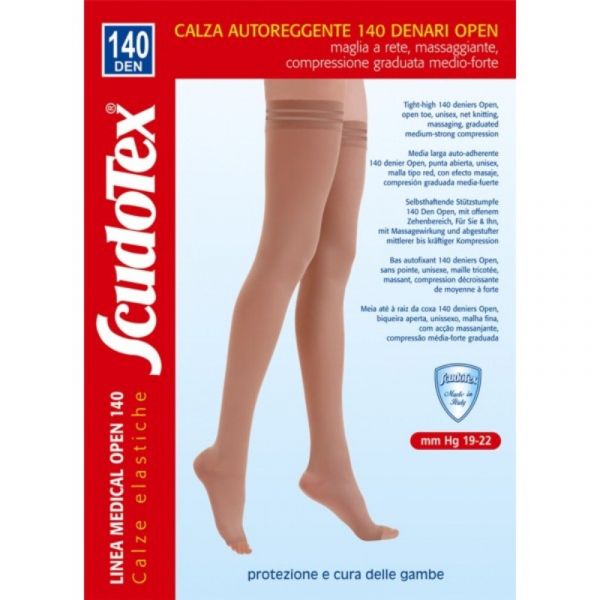 Scudotex Meia de Liga Pele DEN140 S - 7768580