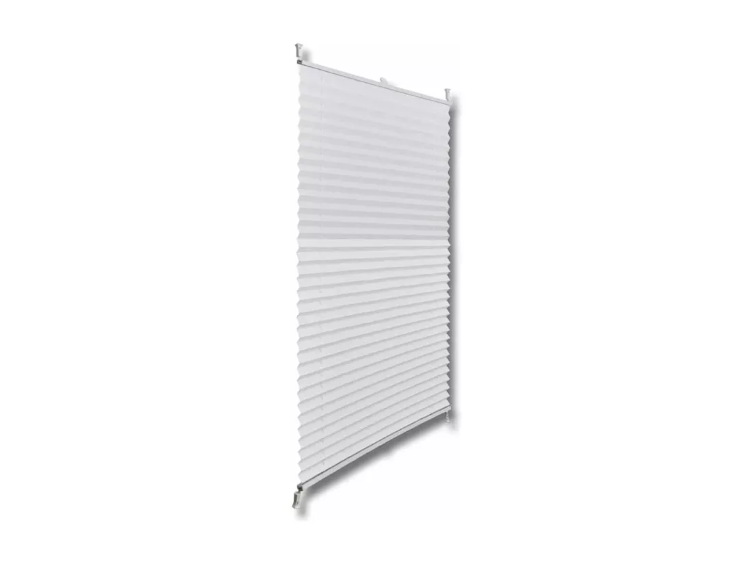 Store plissé 90x200 cm Blanc