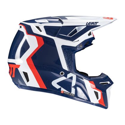 Casque cross Leatt 8.5 avec masque 5.5 2025 - Bleu