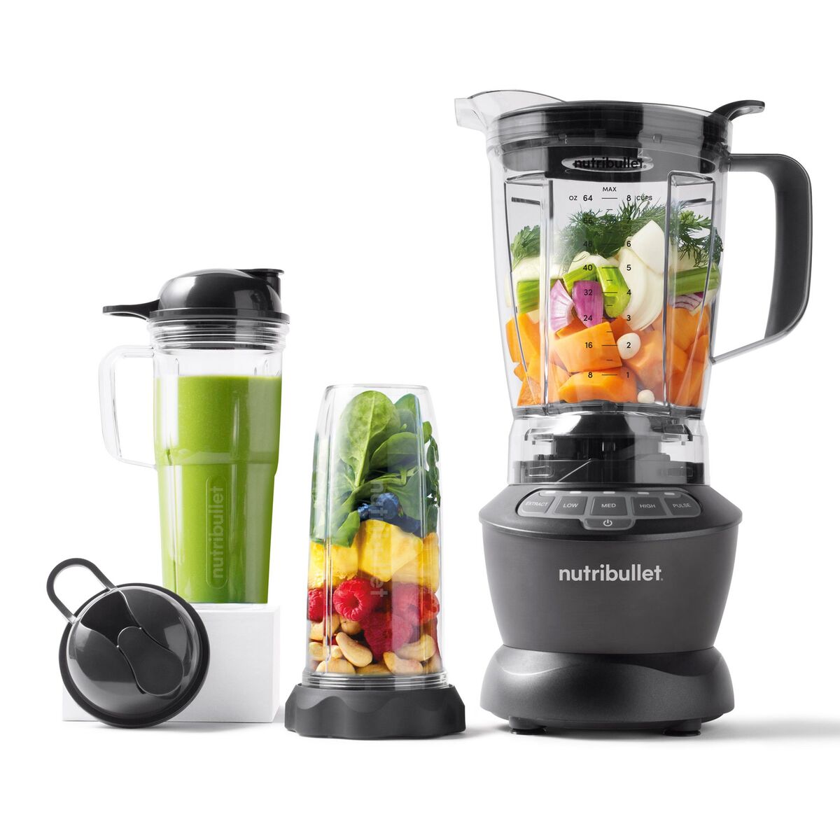 Nutribullet NBF500DG Combo Blender, grå