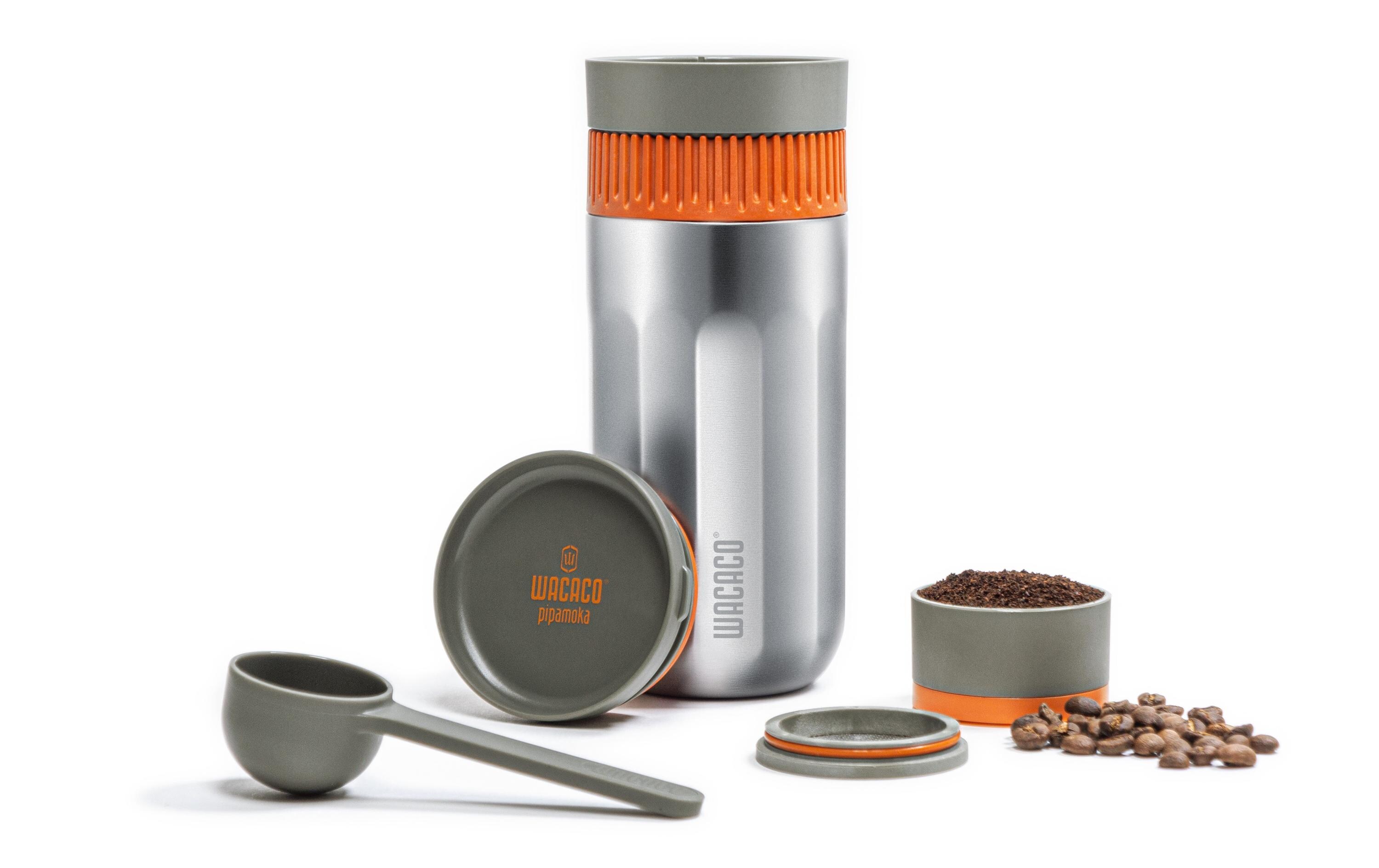 Reisekaffeemaschine Pipamoka Pipa Kaffee gemahlenReisekaffeegerät