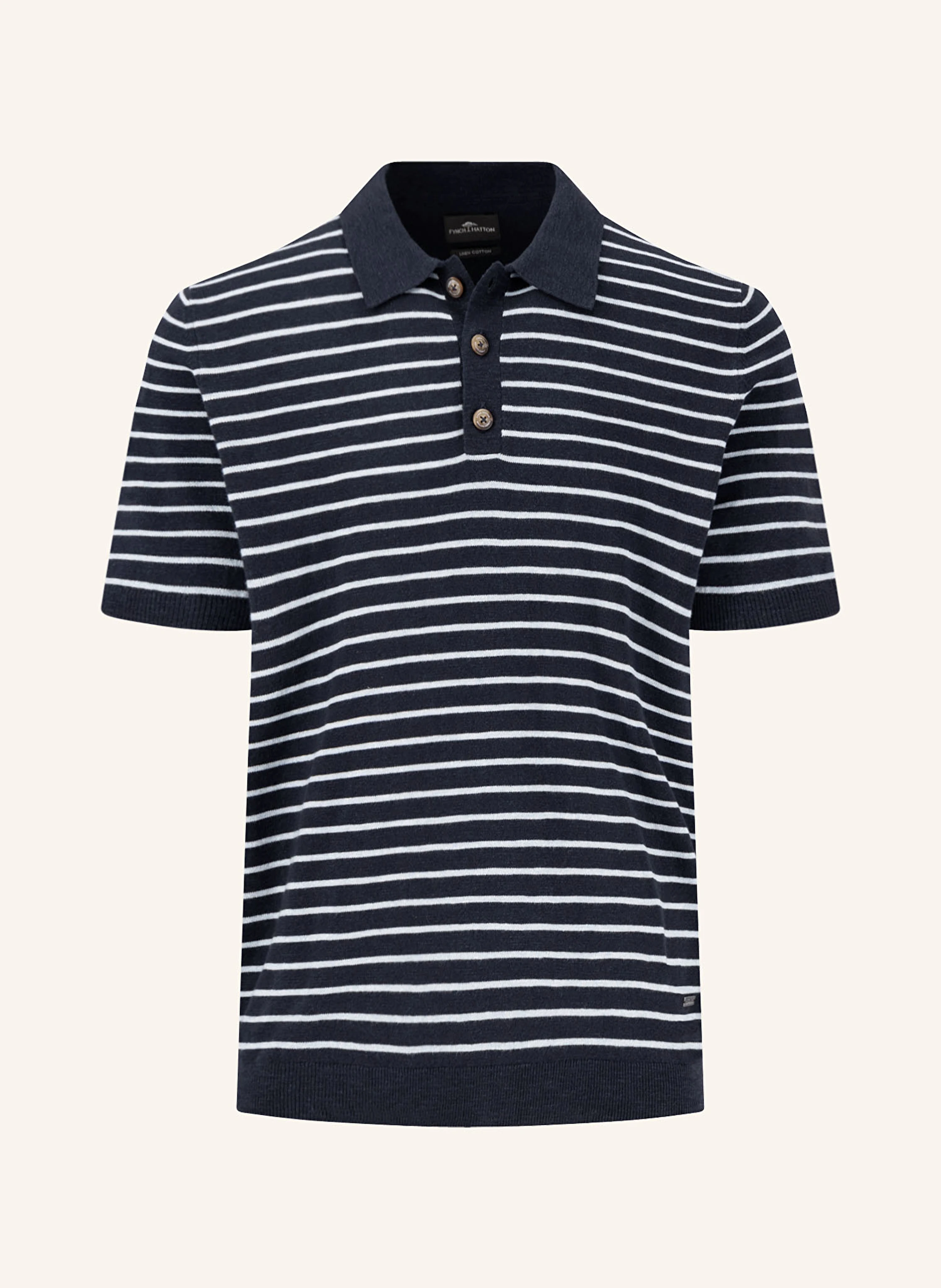 FYNCH-HATTON Strick-Poloshirt