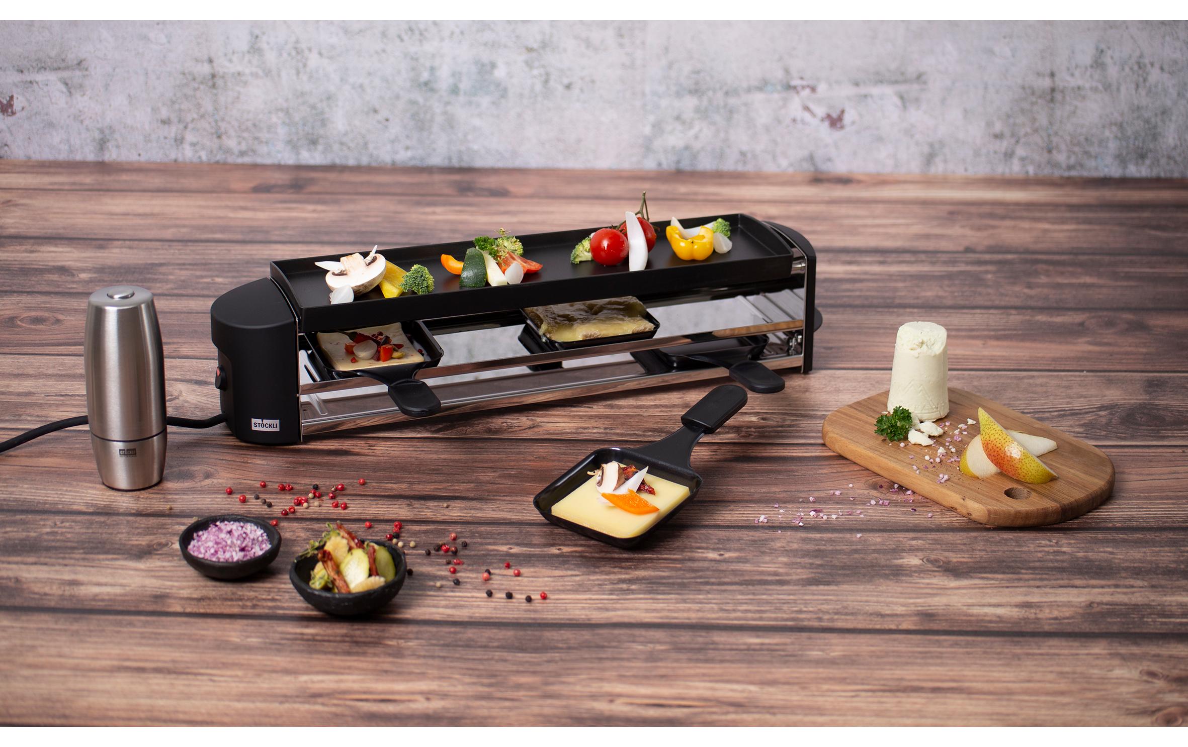 Racletteofen Cheeseboard 4 PersonenRaclette- und Grillgerät für vier Personen