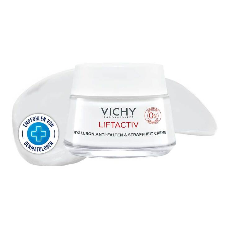 Vichy Liftactiv Hyaluron Creme ohne Duftstoffe, 50 ml