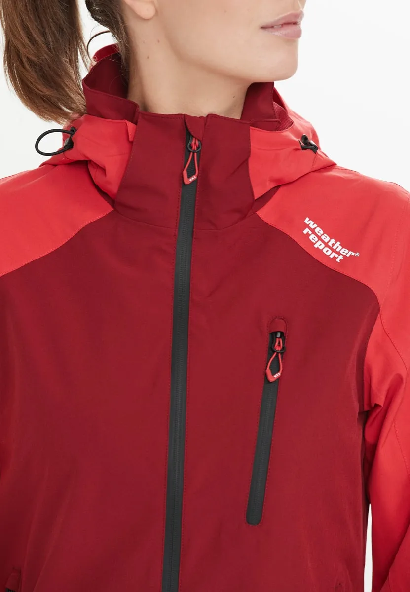 Weather Report Camelia W AWG Jacket W-PRO 15000 Rococco Red