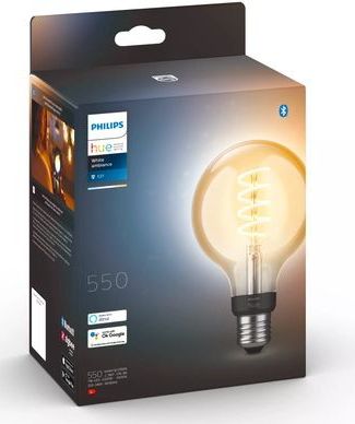 Philips Hue - Filament Globelamp G93 - Warm tot Koelwit Licht - E27