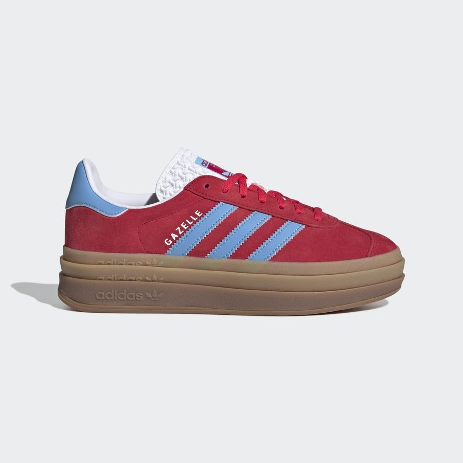 adidas Original Gazelle Bold Chaussures - Rouge/Bleu Femme