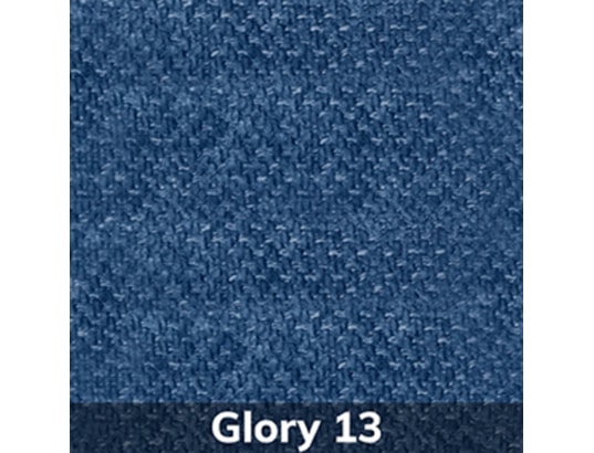 CONCEPT1 - Canapé lit Détroit 3 places glory bleu (H14 140cm 28kg/m3)