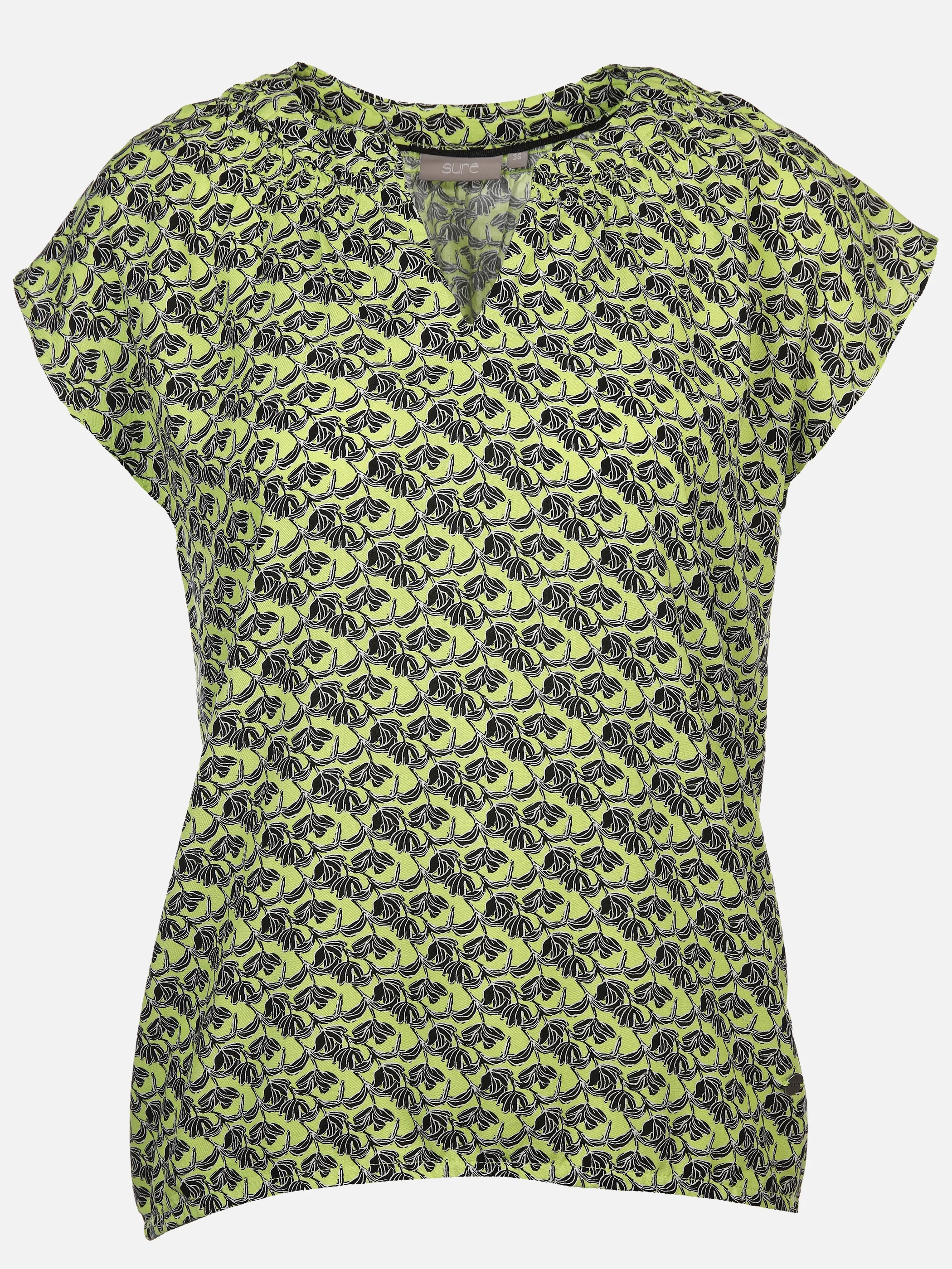 Damen Schlupfbluse mit Alloverprint