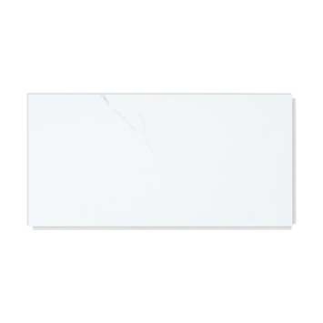 Wandtegel kunststof Allora 30,5x61 cm wit marmer mat, dikte 5mm  1,116 m²