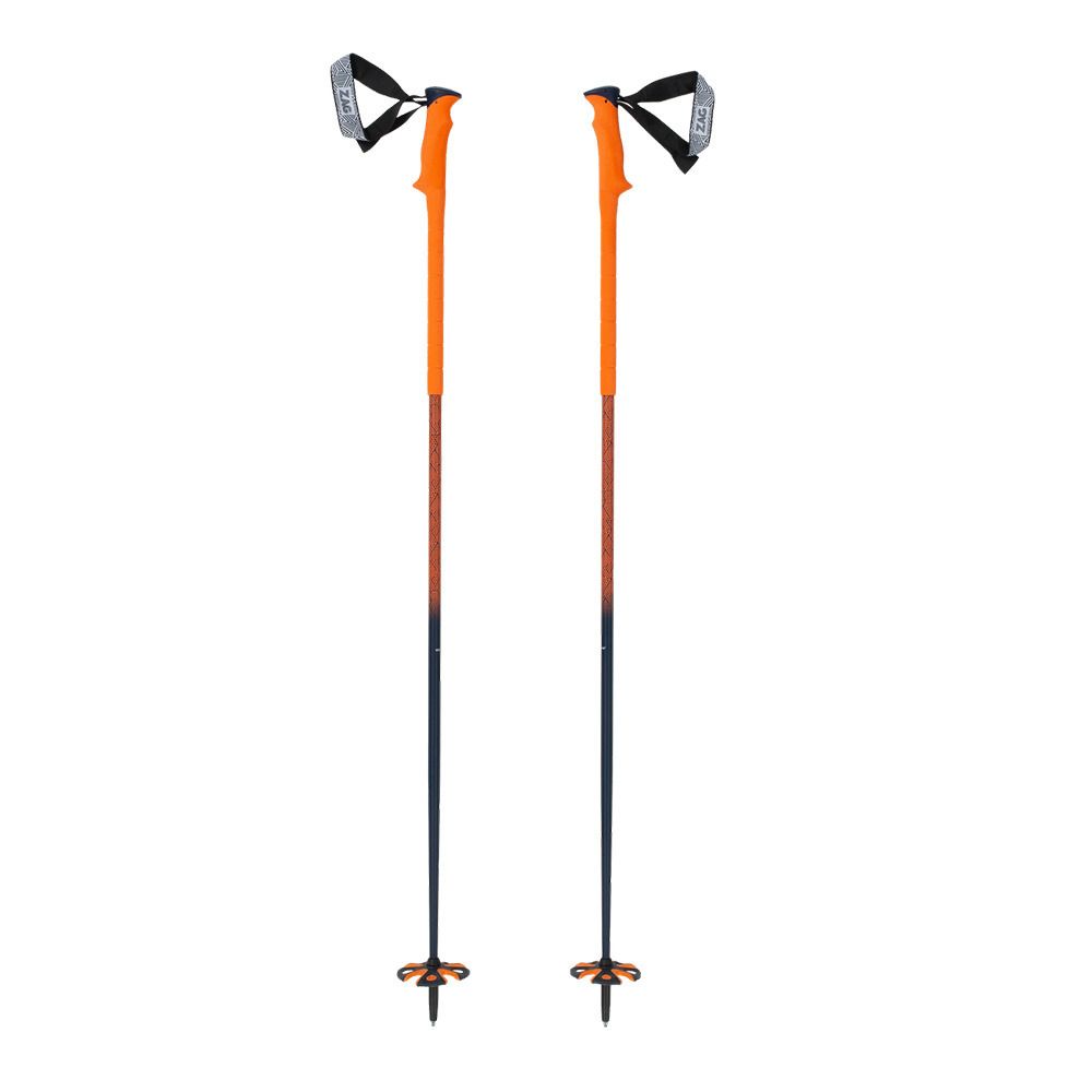Zag SOUTH POLE - Bâtons ski bleu/orange