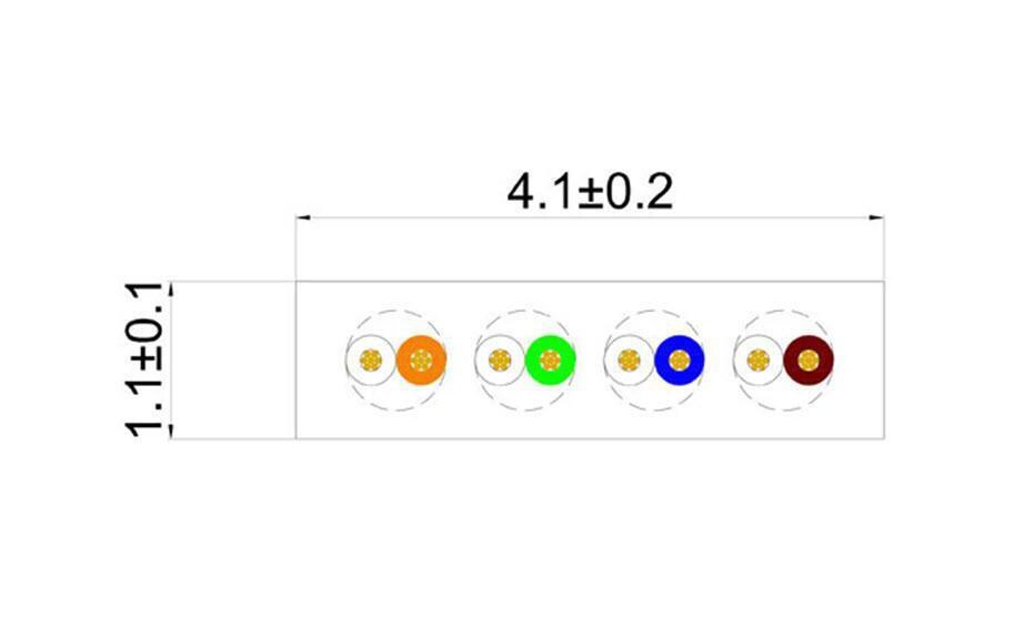 Slimpatchkabel RJ-45 - RJ-45, Cat 6, UTP, 0.5 m, GelbUnscreened/Unshielded Twisted-Pair-Kabel (UTP) mit Klinkenschutz