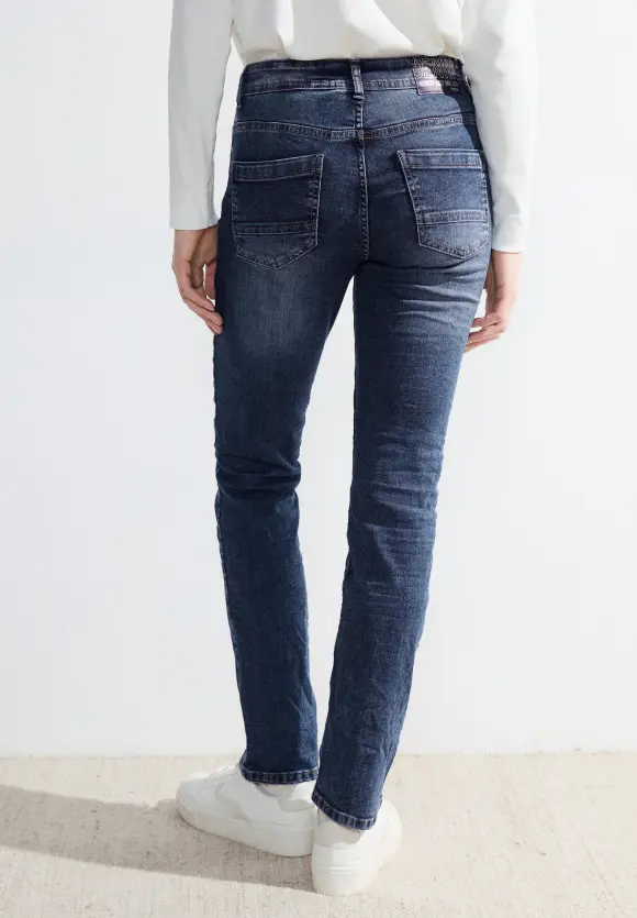 Slim Fit Jeans - mid blue wash