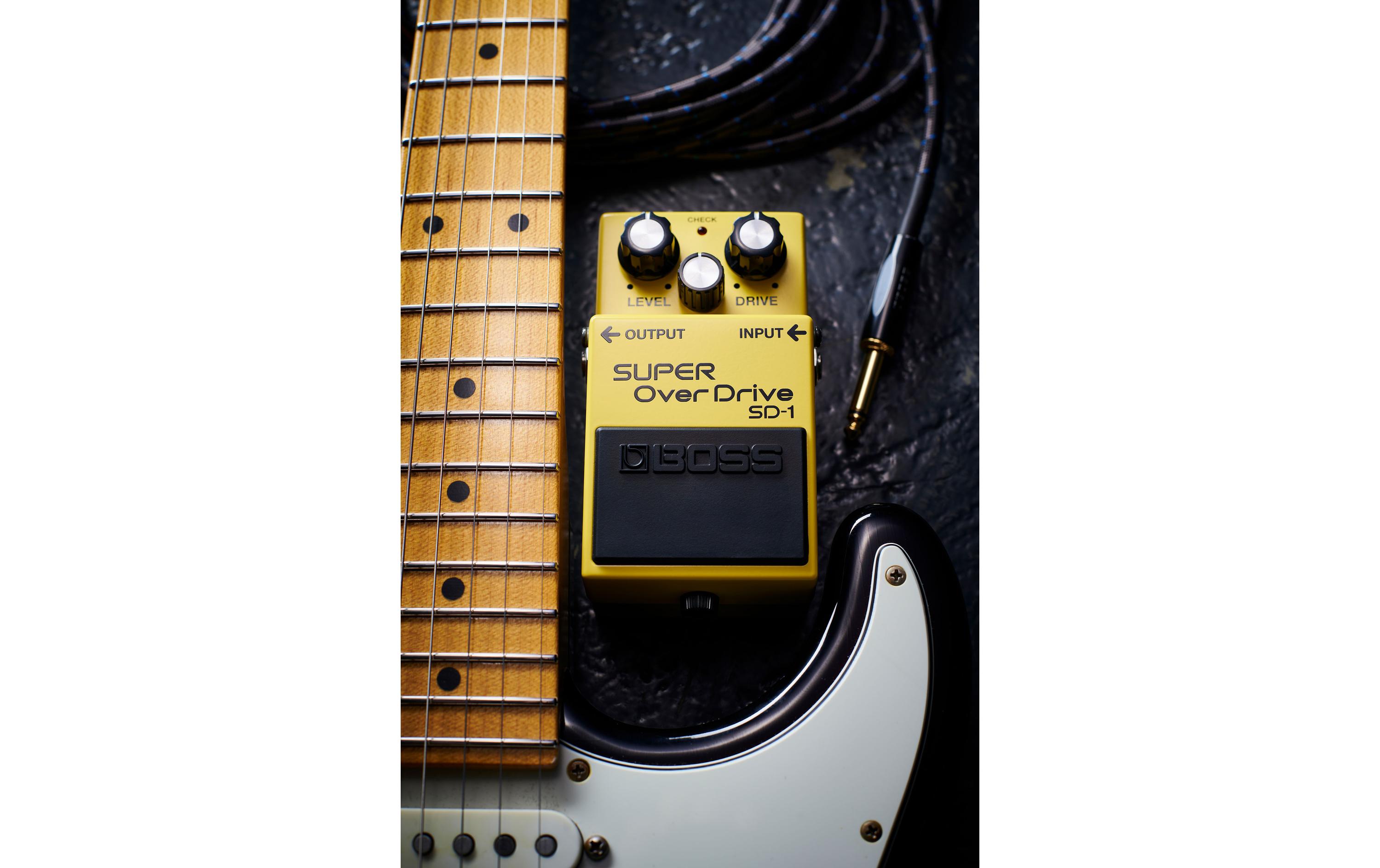 Pedal SD-1Wunderbar verzerrt!
