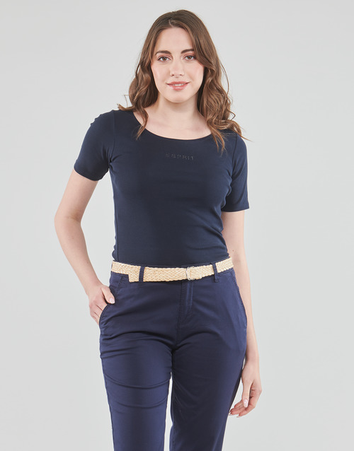 Esprit - TSHIRT SL - Marine
