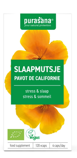 Purasana Slaapmutsje Capsules 120VCP