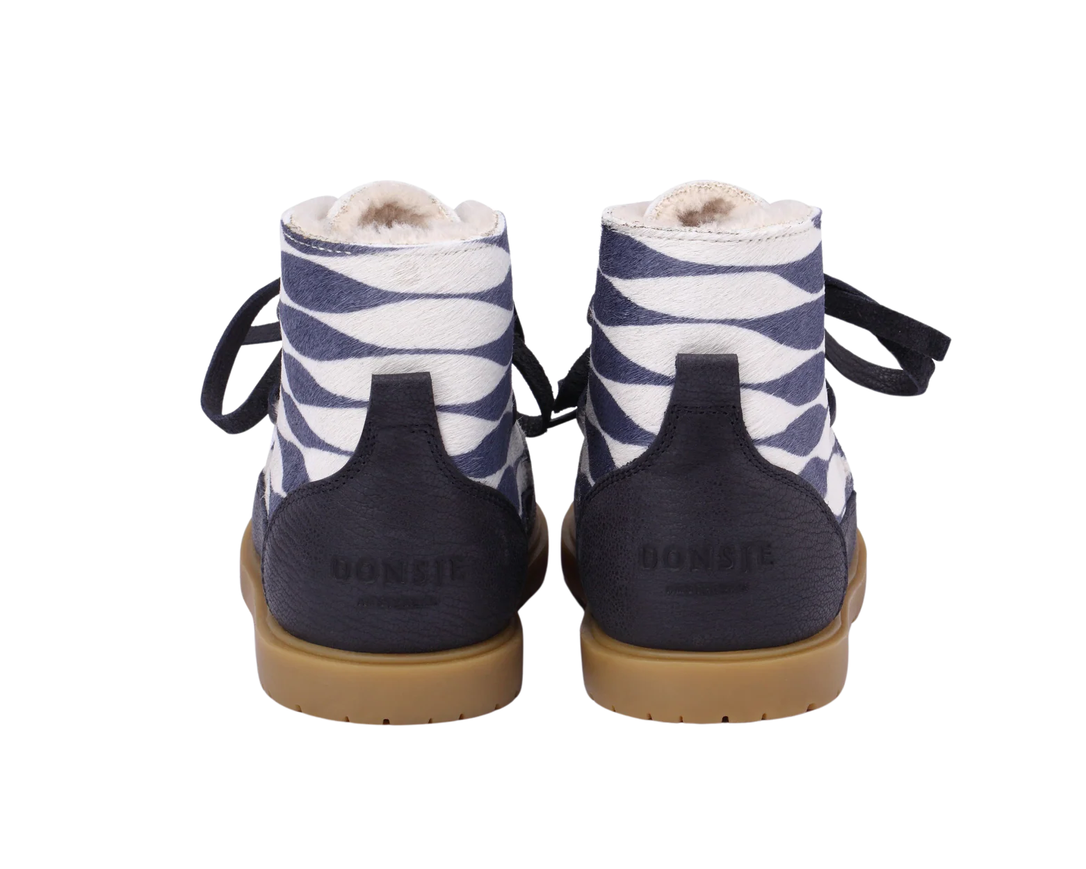Buddy Exclusive Boots | Blue Striped Cow Hair