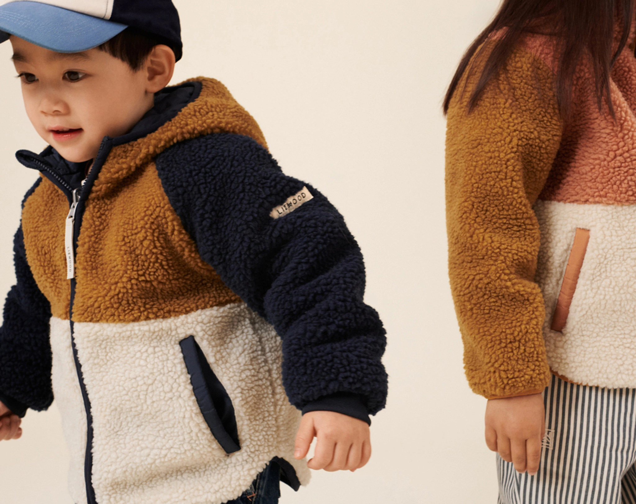Teddyfleecejacke NOLAN in tuscany rose