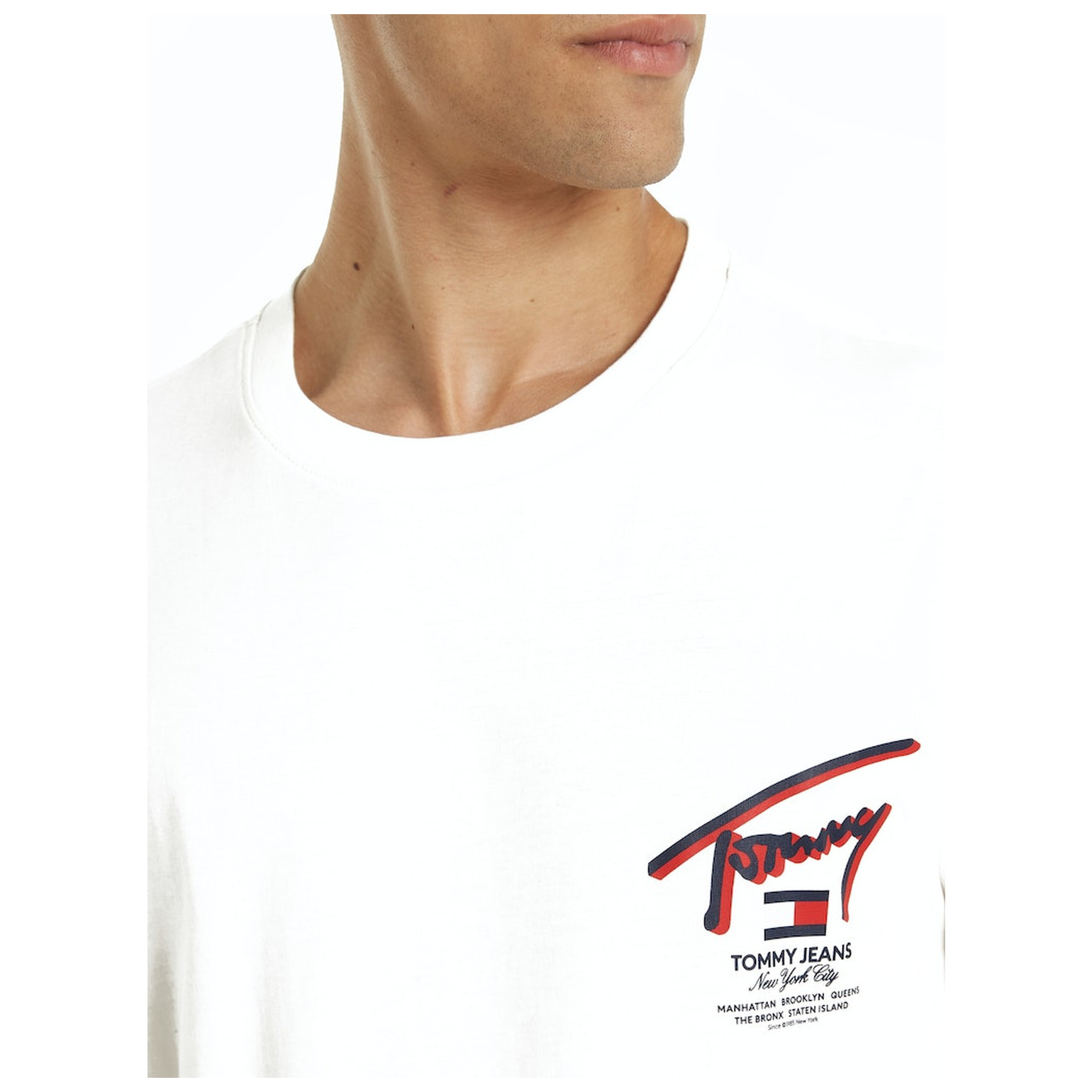 Tommy Jeans TJM REG 3D STREET SIGNTR TEE E