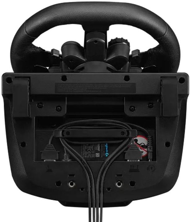 Logitech G923 Trueforce Stuurwiel - Zwart - Aluminium, Staal, Leer