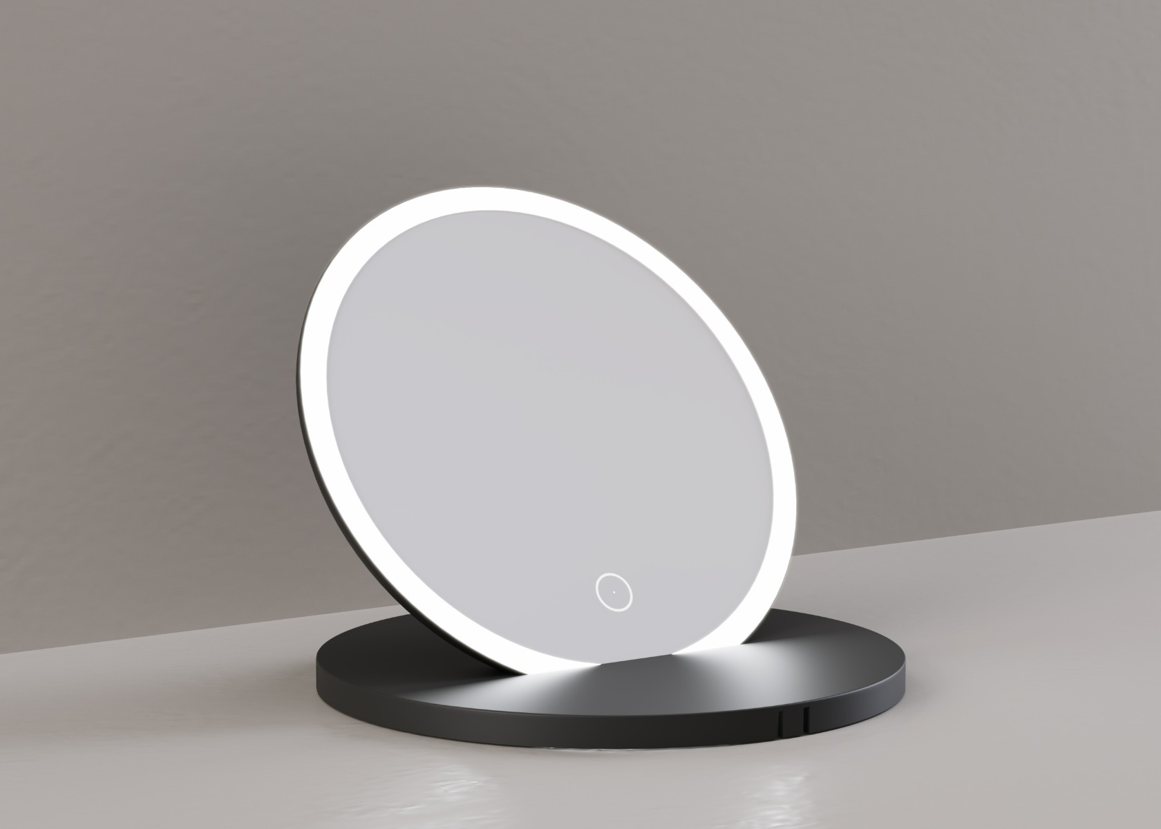 Thebalux M19 scheerspiegel rond 15cm met verlichting