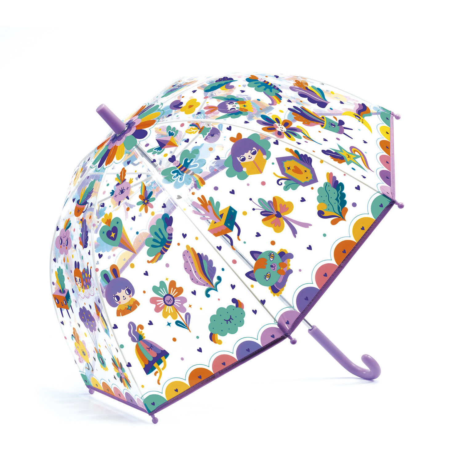 Djeco Kinderparaplu Regenboog