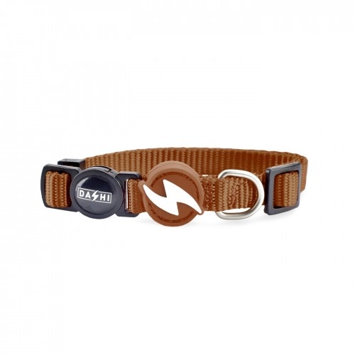 Coleira para gato em nylon marrom Dashi