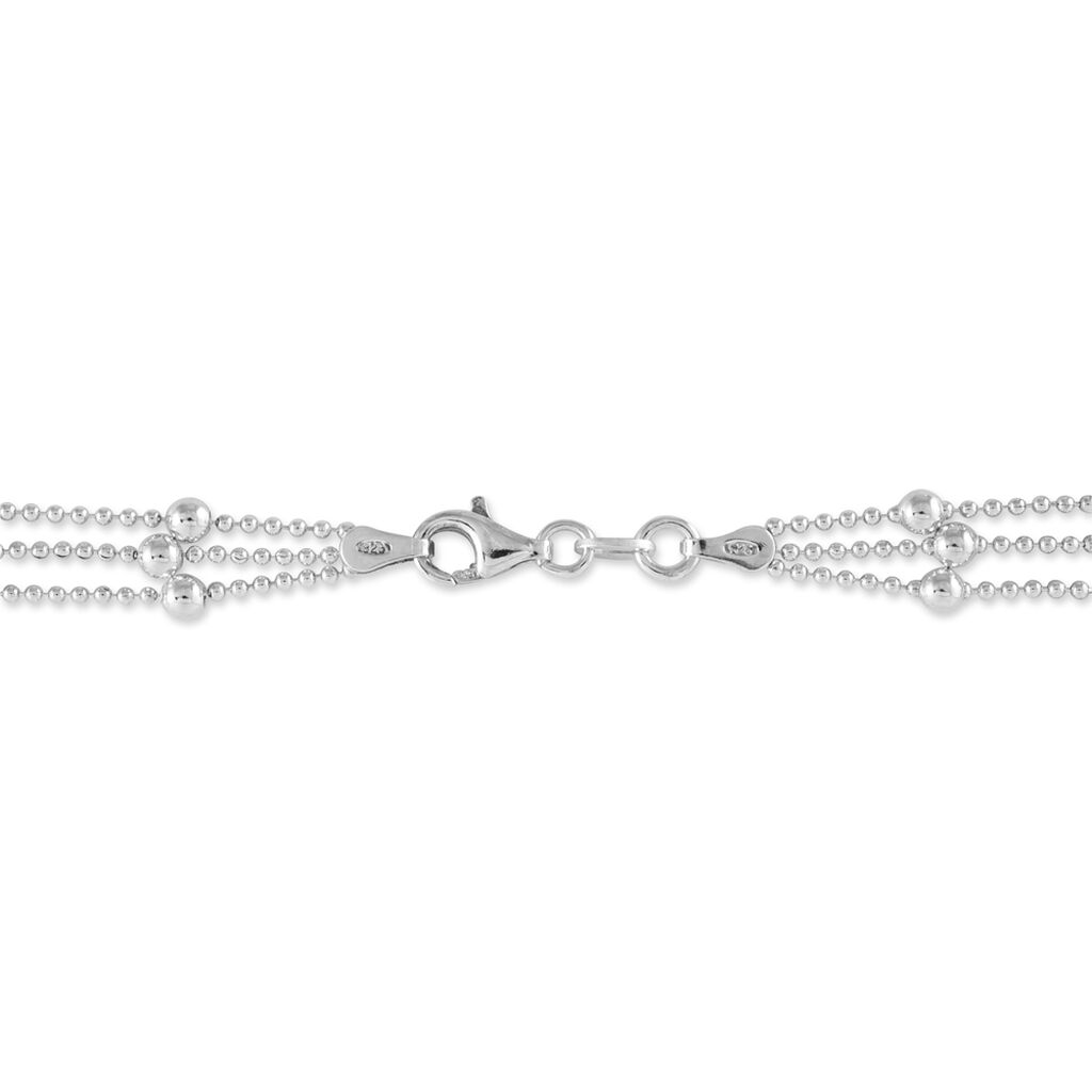 Bracelet Souela Argent Blanc