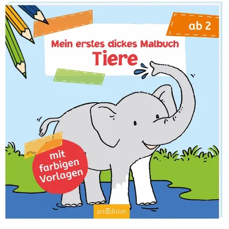 ars Edition Erstes d. Malb.: Tiere
