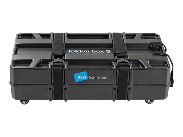 B&W bike.case foldon box S - Fragtkasse til cykel - ABS plastic, polypropylen - sort
