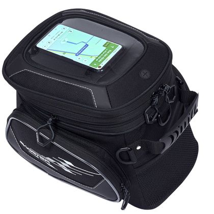 Sacoche réservoir Bagster RAPTOR TABS (2 à 10 Litres) Universel - Noir