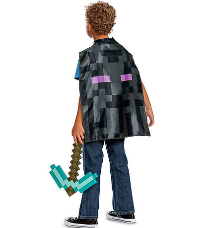Disguise Kostüm - Minecraft-Axt- und Umhang-Set
