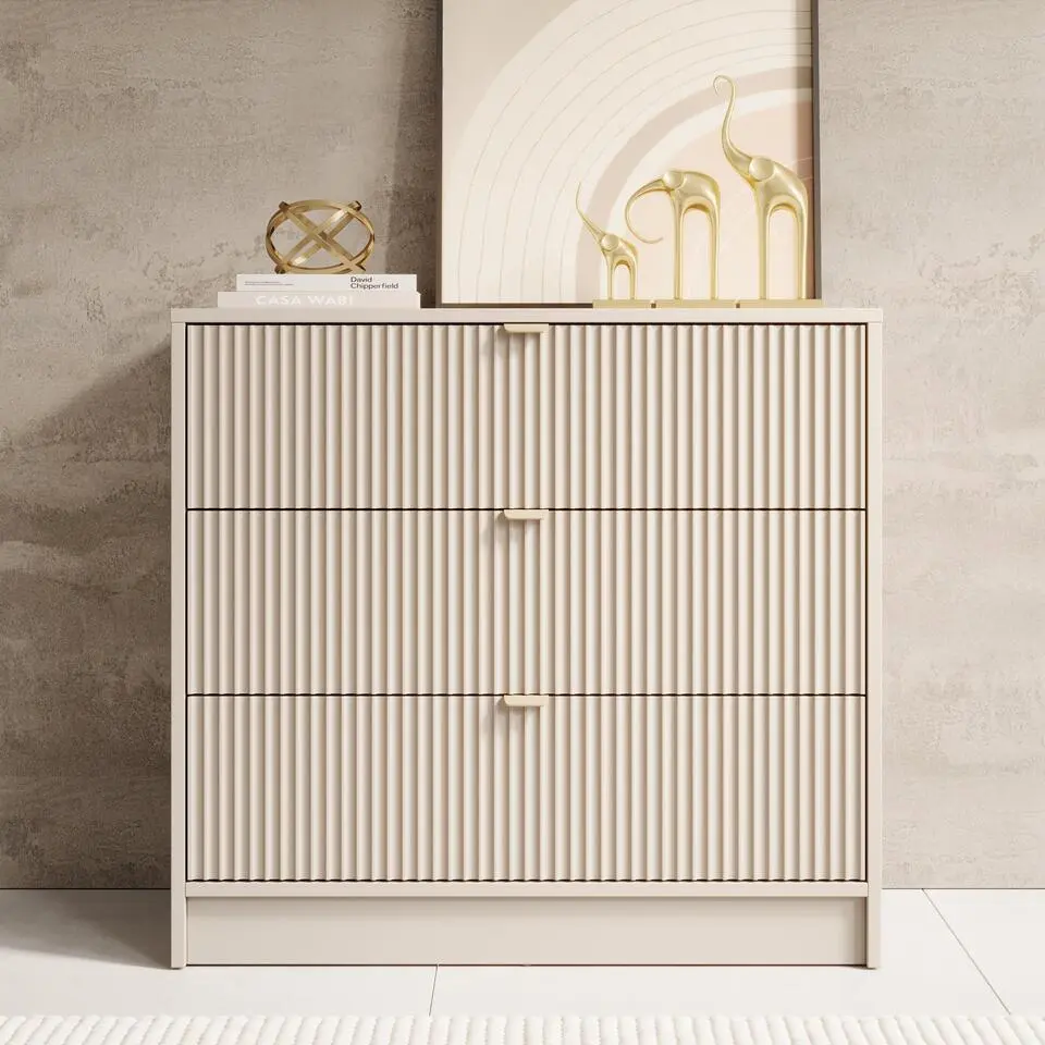 Meubella - Ladekast Tavares - Beige - 80 cm