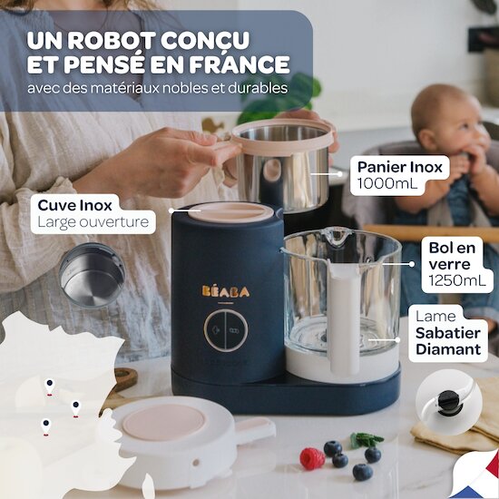 Babycook Néo Robot Bébé 6 en 1   Night Blue        de               Béaba