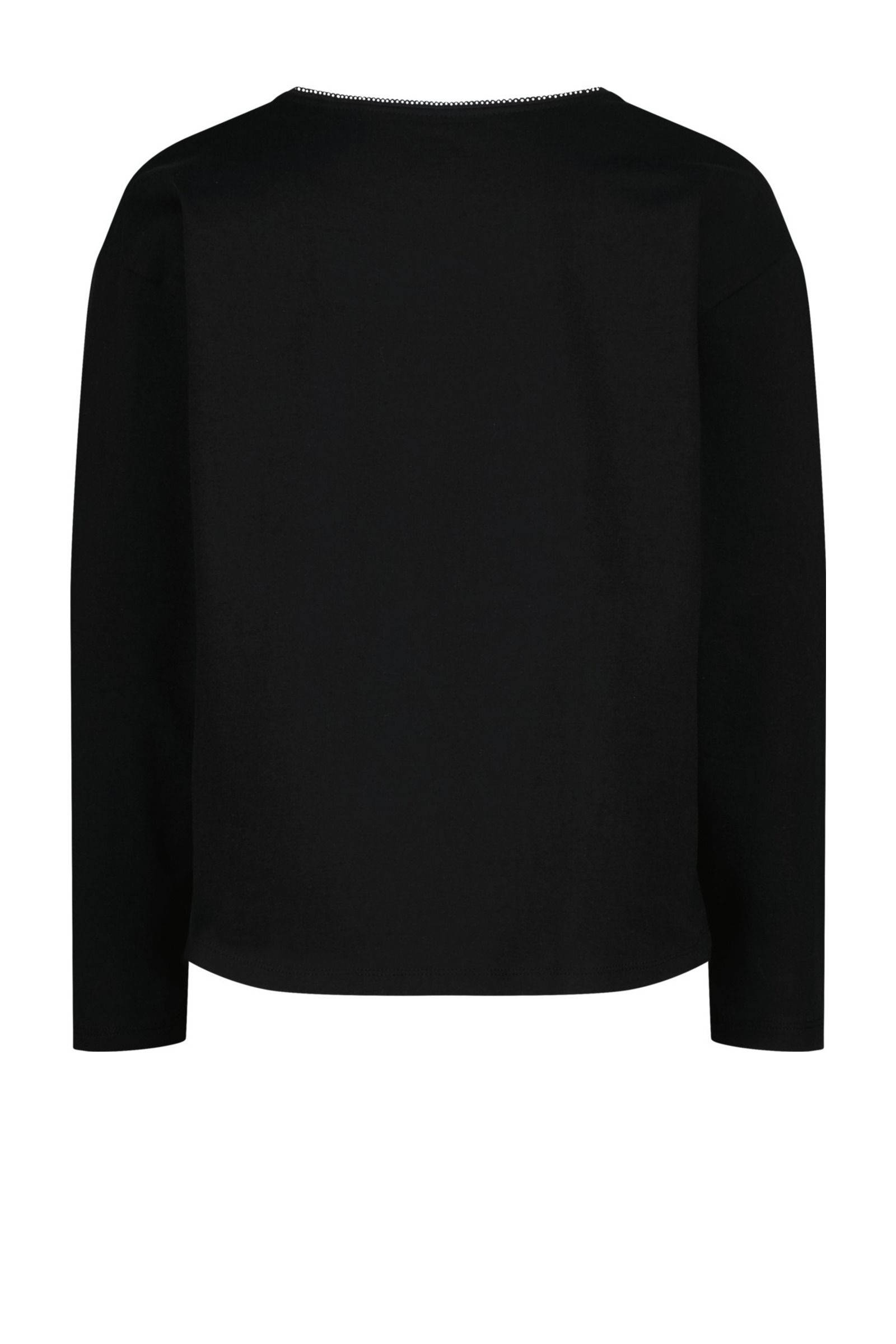 Vingino pyjama Weike met all over print zwart/paars/roze