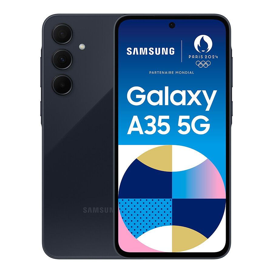 Samsung Galaxy A35 5G Enterprise Edition (Bleu nuit) - 128 Go
