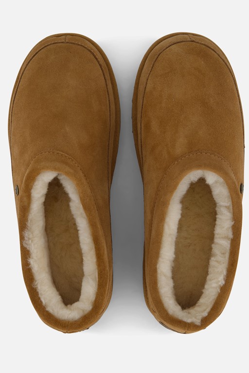 Warmbat Ebor Men Pantoffels cognac Suede