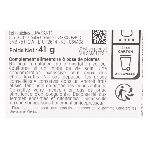 Juvamine Expert'Nature Circulation 60 comprimidos