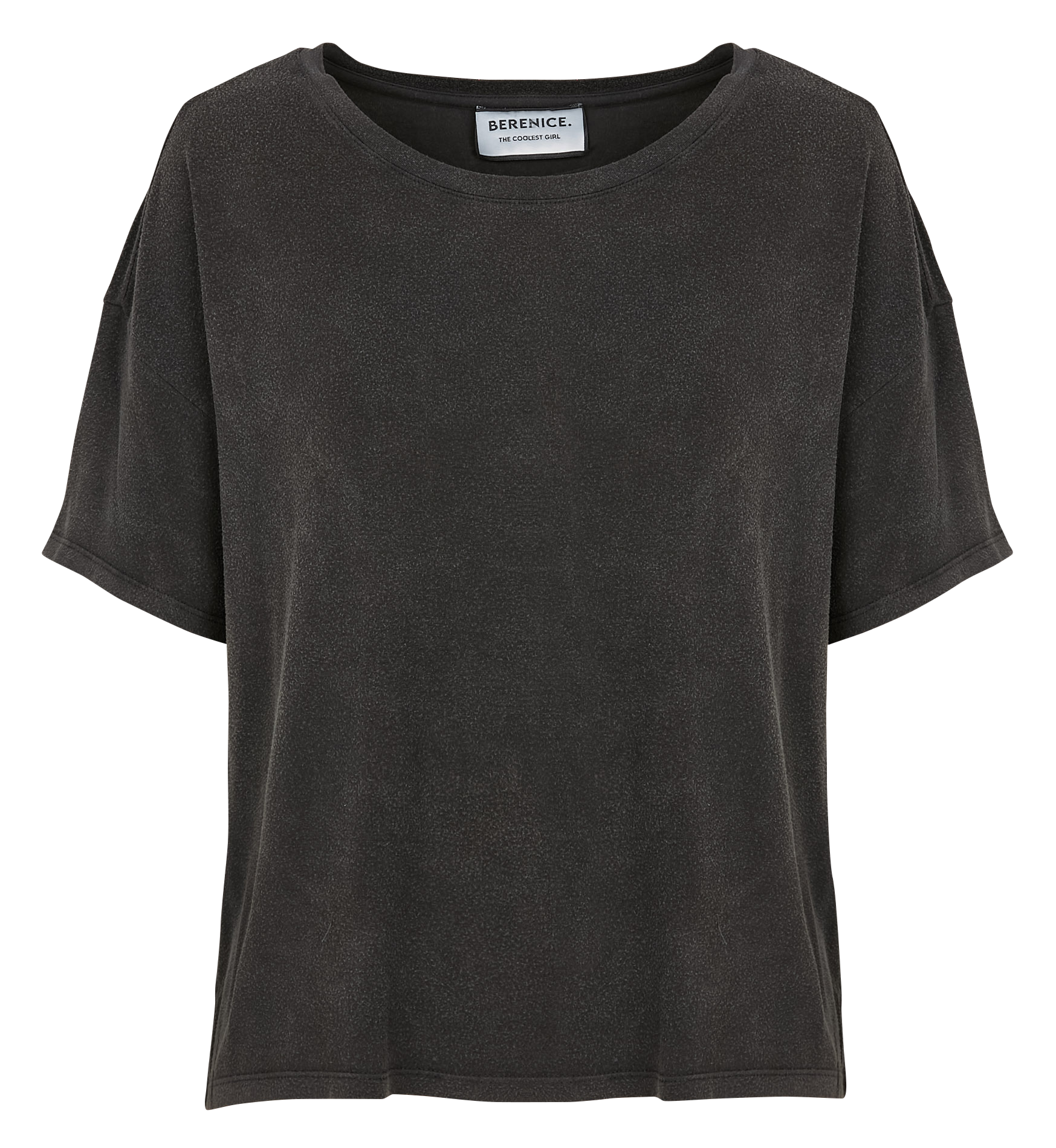ECLAIRELLE - Tee-shirt oversize col rond | Gris