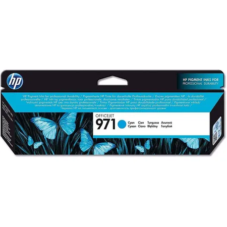 HP Original Tintenpatrone 971, cyan