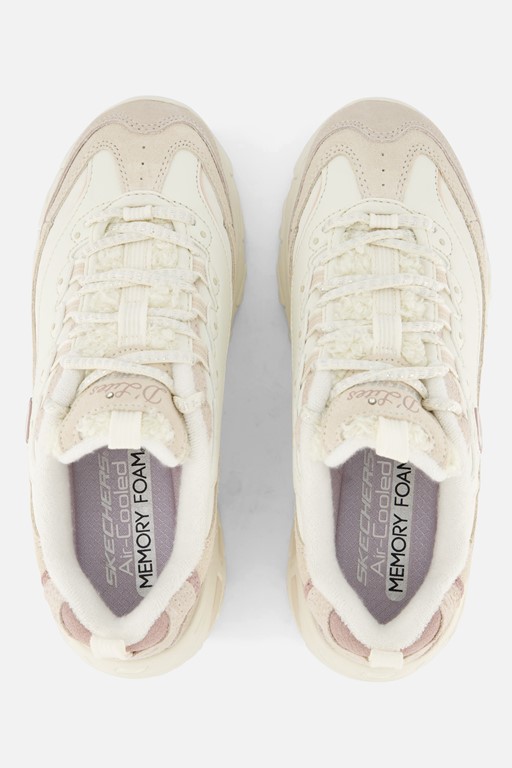 Skechers Arch fit D'Lites sneakers wit